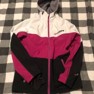 FXR Racing Extreme Performance Equiptment Women Skiing Soft Shell Jacket Size 10